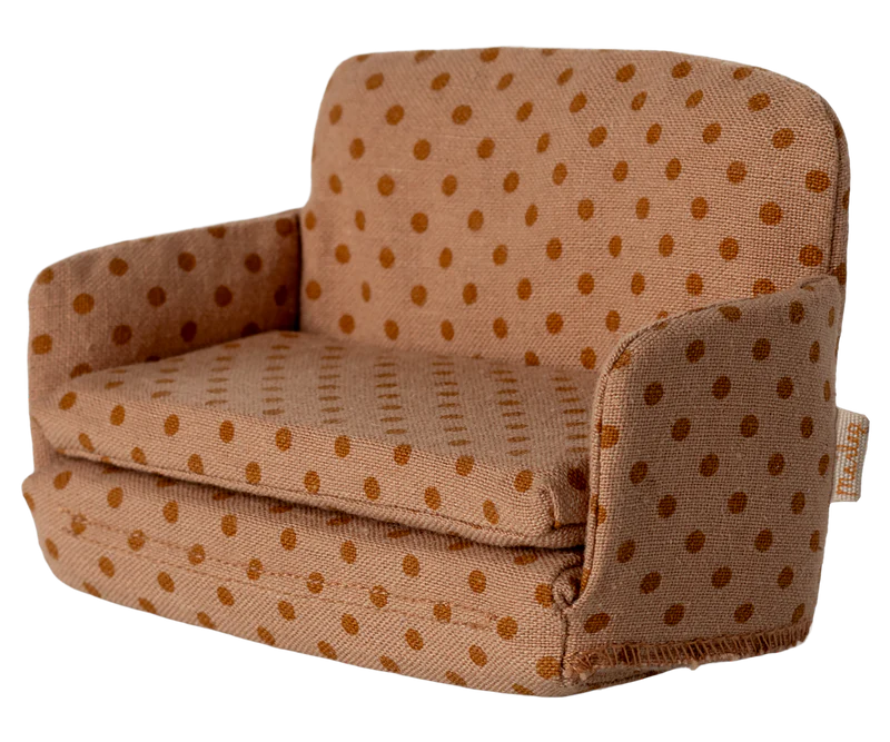 Maileg Sofa Bed, Mouse - Dots