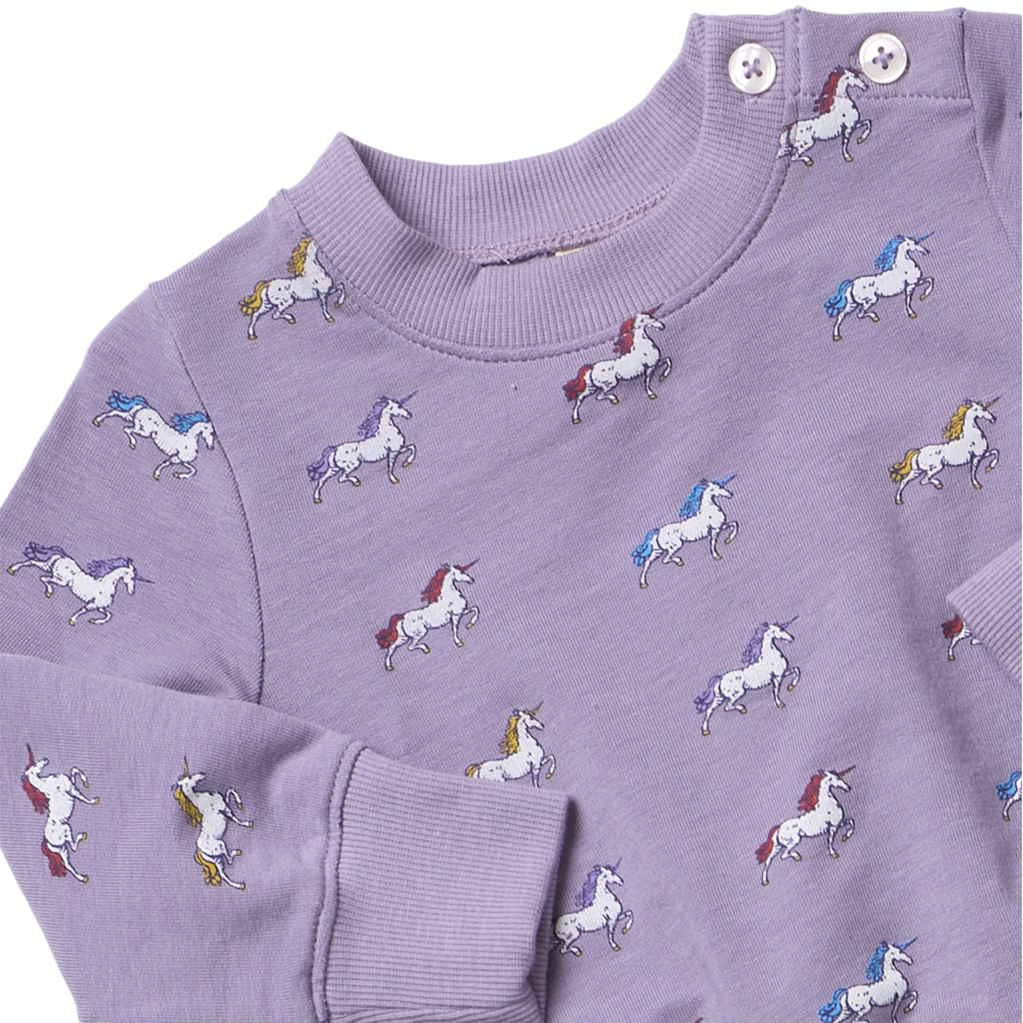 Coop Kids by PC Baby Jax Jogger Set - Rainbow Unicorns