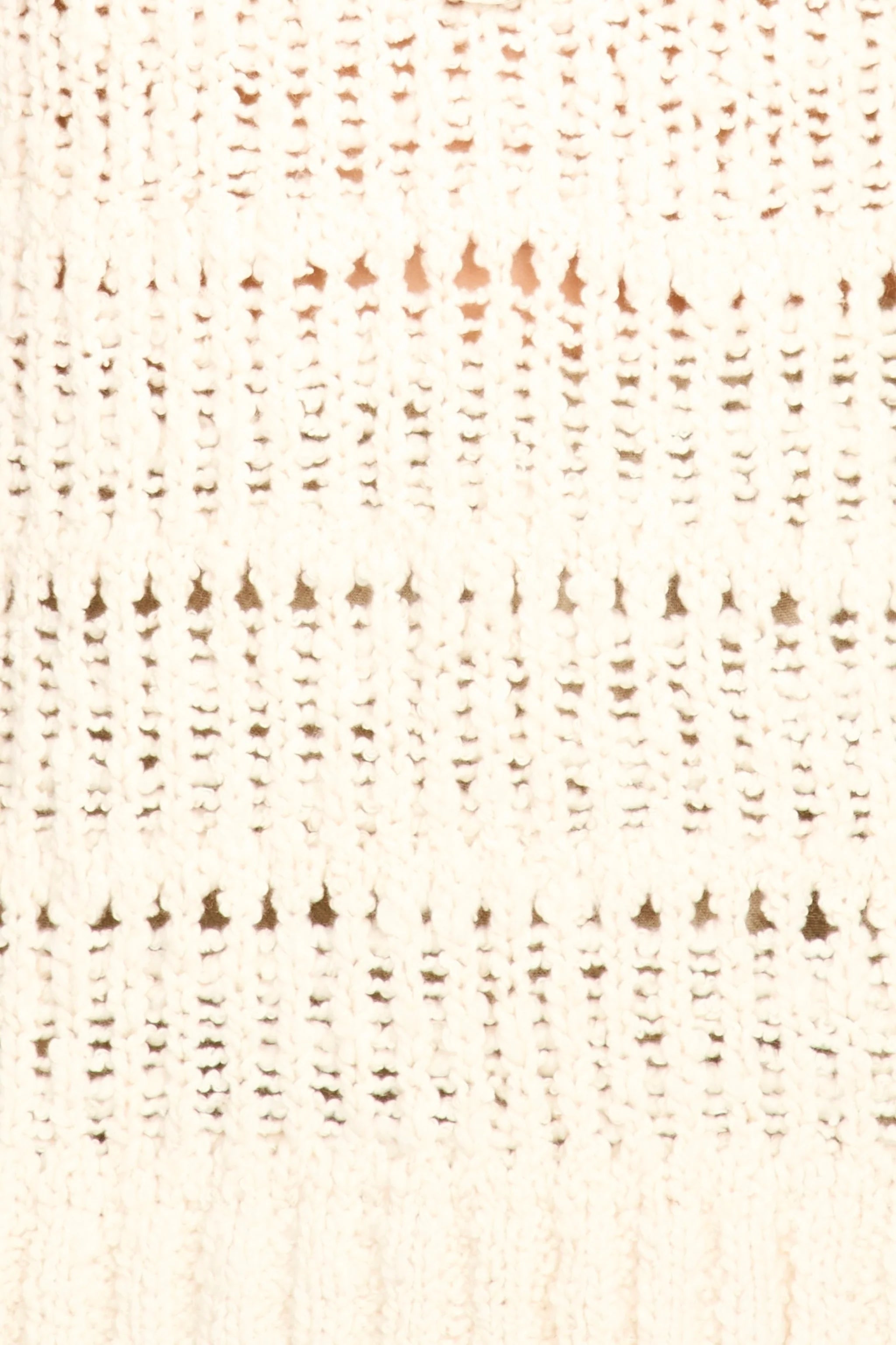MIRTH Marin Ladderstitch Vest - Cream