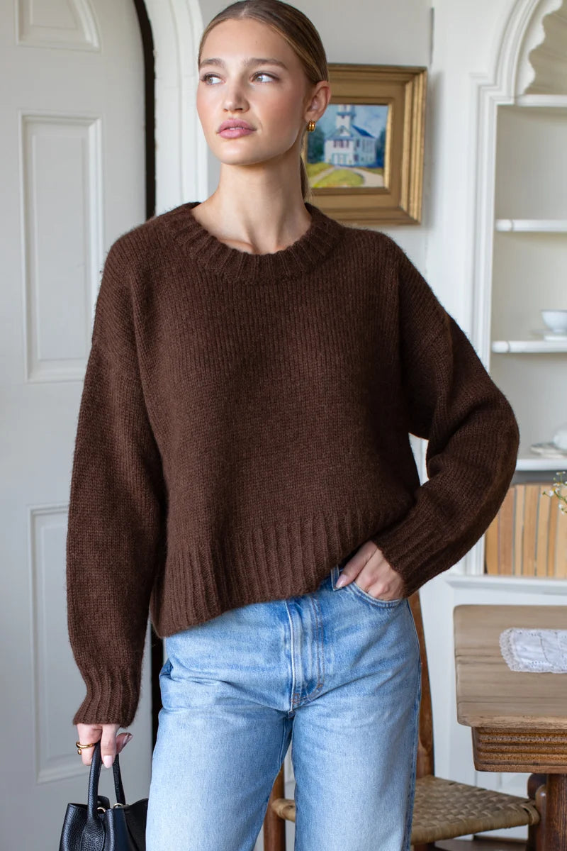Emerson Fry Cozy Sweater - Cocoa