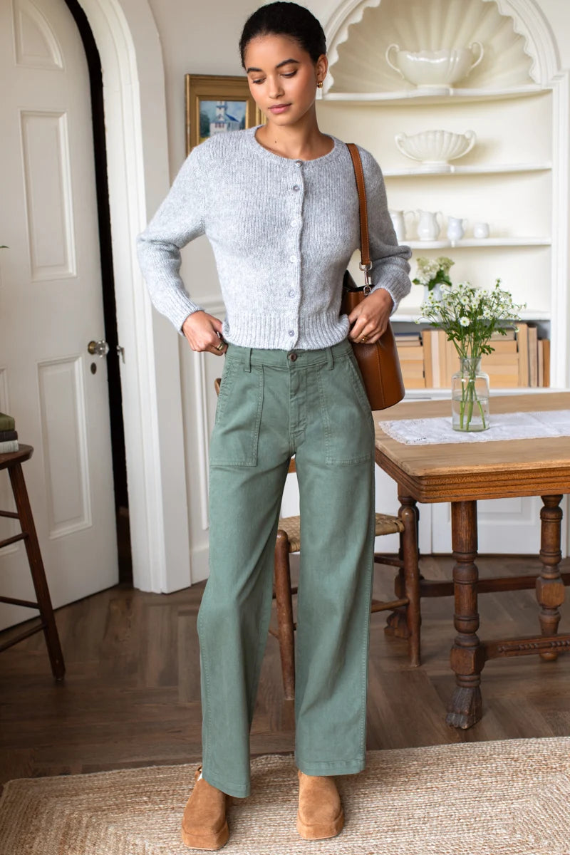 Emerson Fry Vintage Army Pant Long - Vintage Green