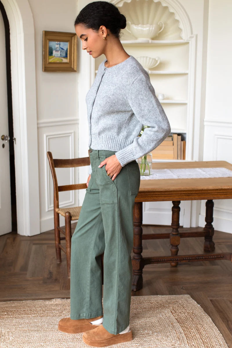 Emerson Fry Vintage Army Pant Long - Vintage Green