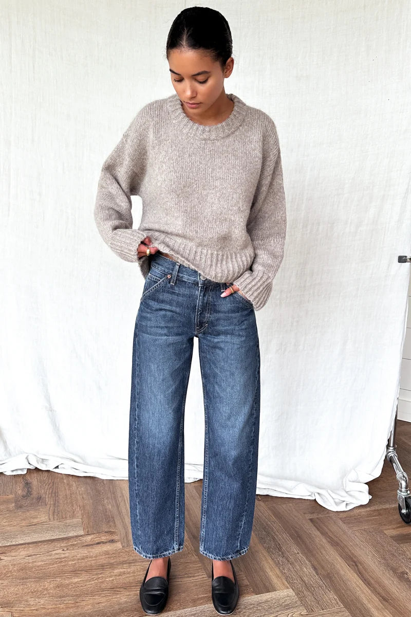 Emerson Fry Cozy Sweater - Fog Grey Melange