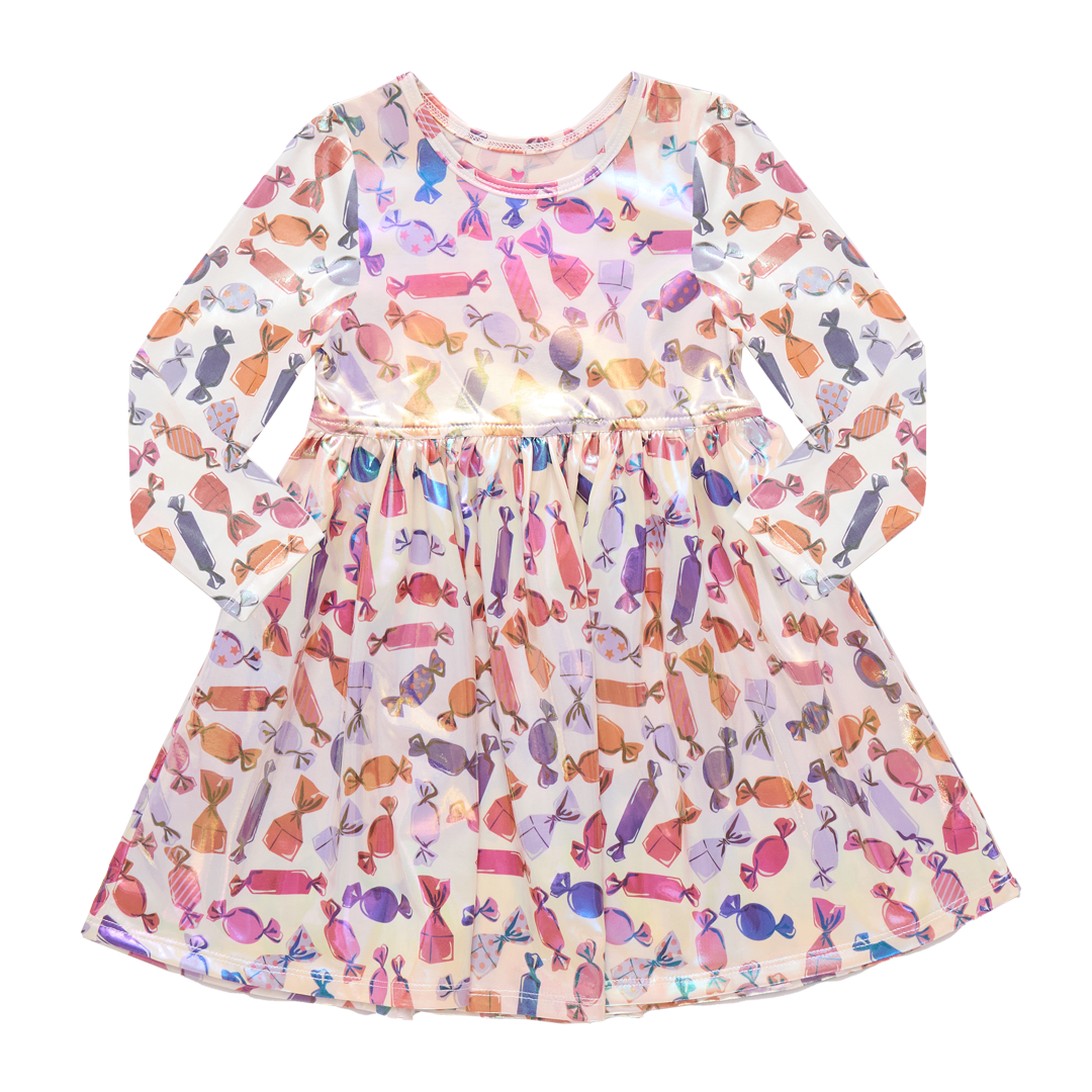 Pink Chicken Girls Lame Steph Dress - Halloween Candy