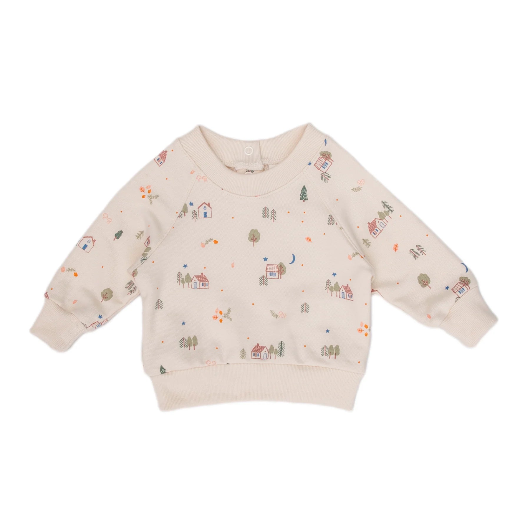 Tun Tun Aspen Pullover - Tiny House White Swan