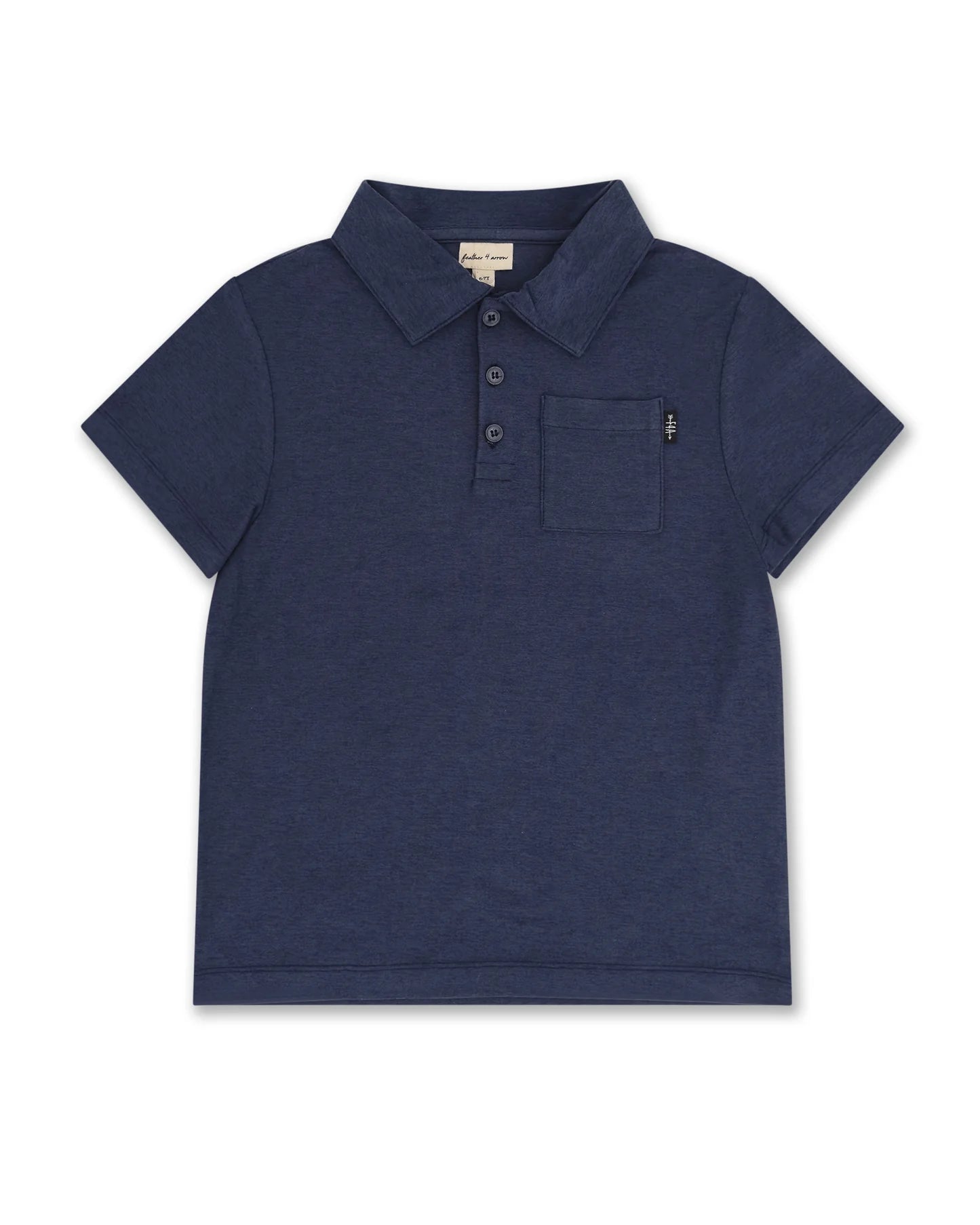 Feel Good Tech Polo - Navy Heather