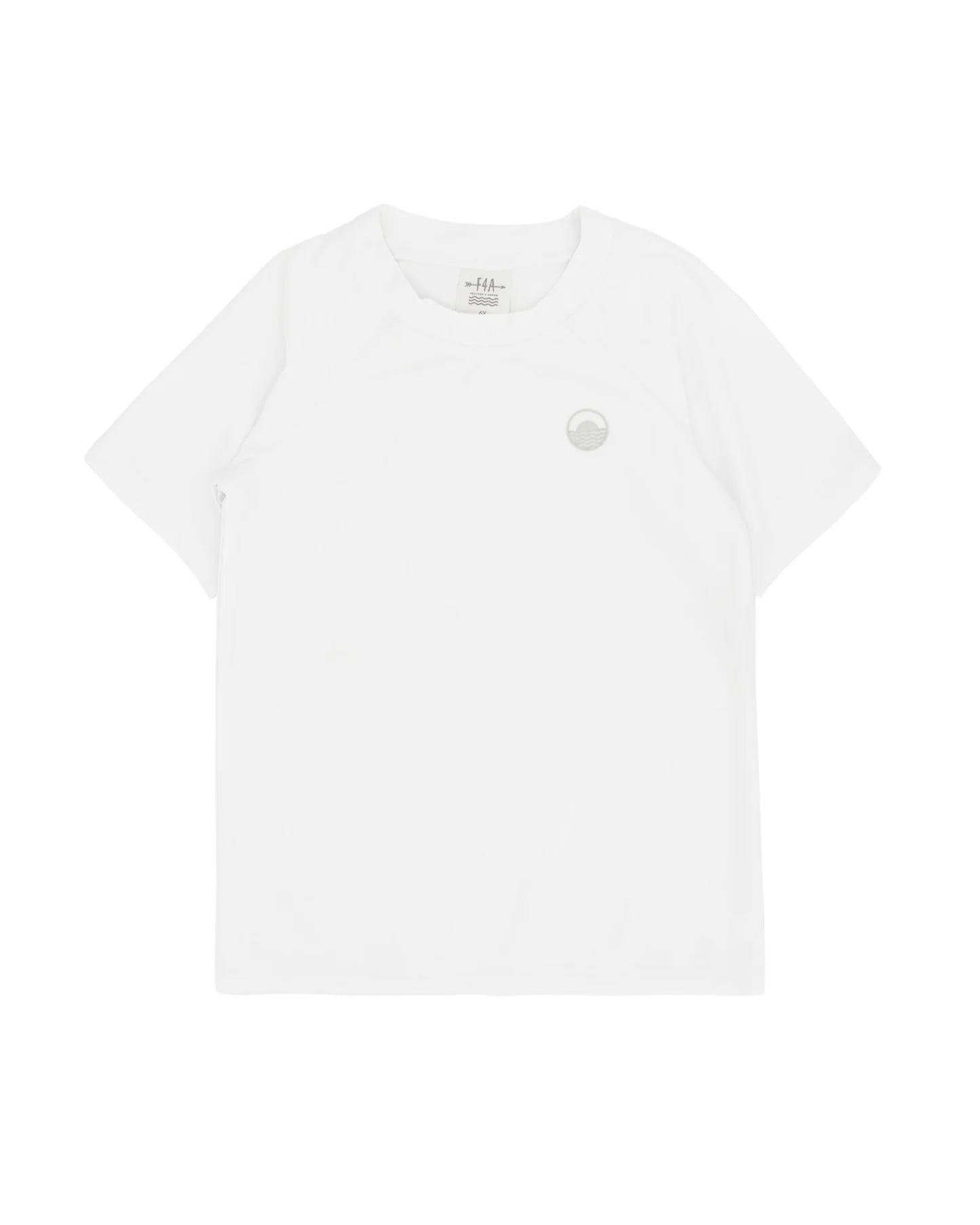 Short Sleeve Rashguard - White
