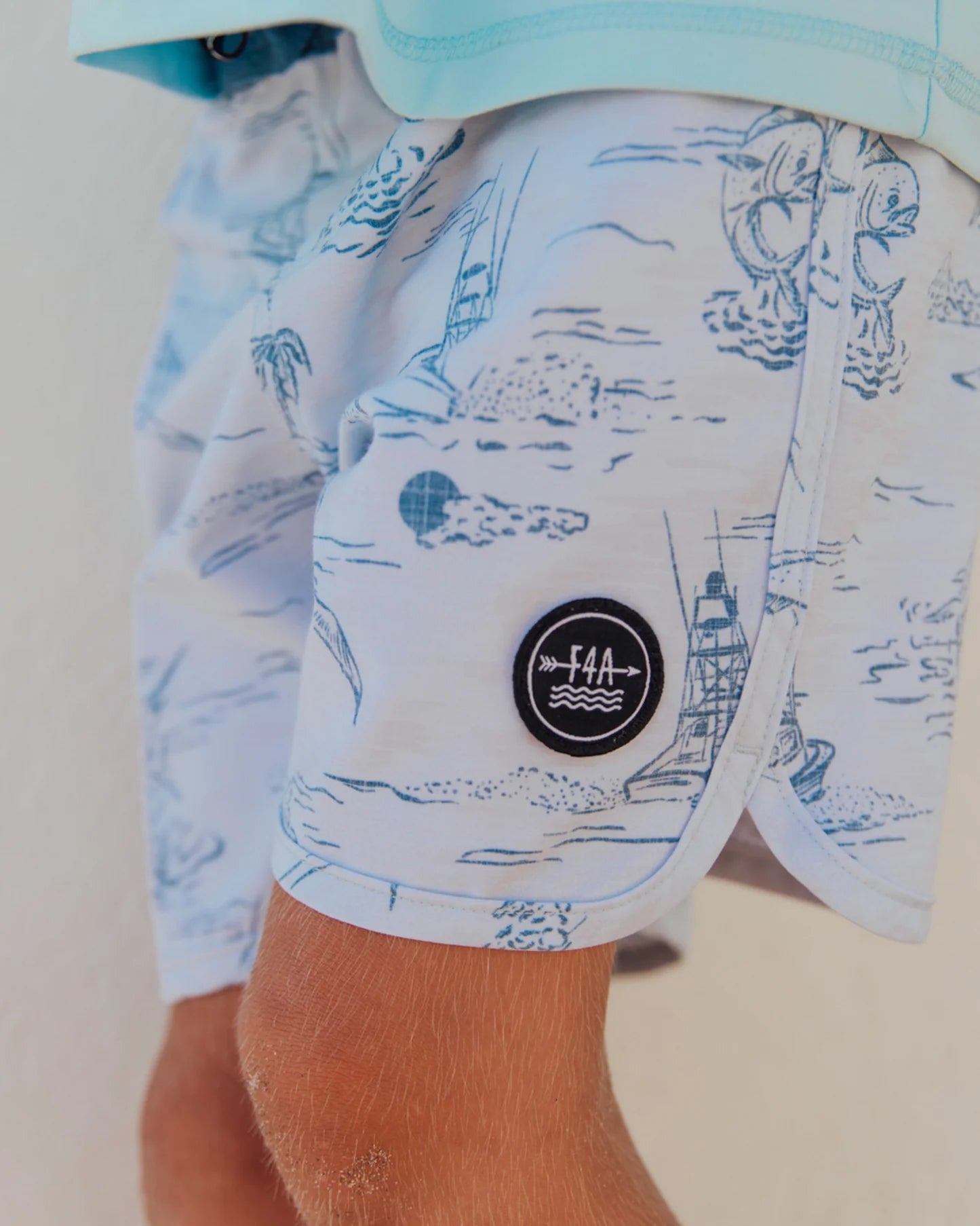 Cloudy Sky Boardshort