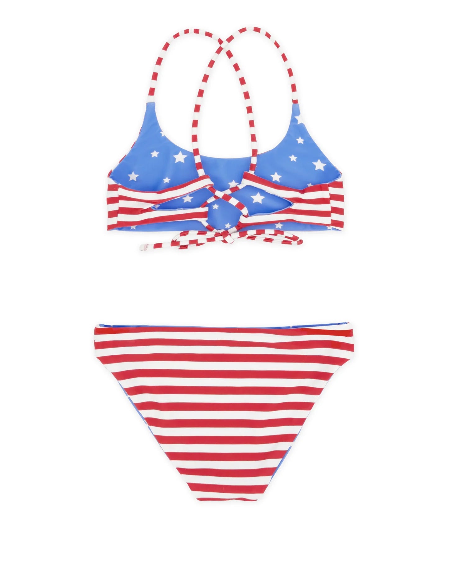 Waverly Reversible Bikini - Stars and Stripes