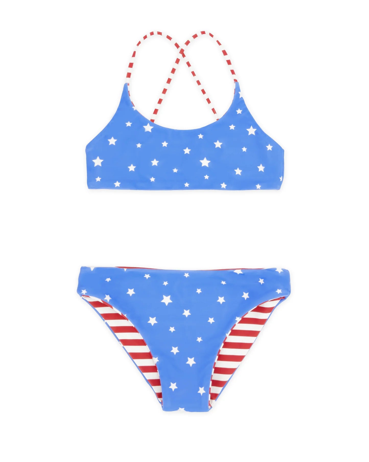 Waverly Reversible Bikini - Stars and Stripes