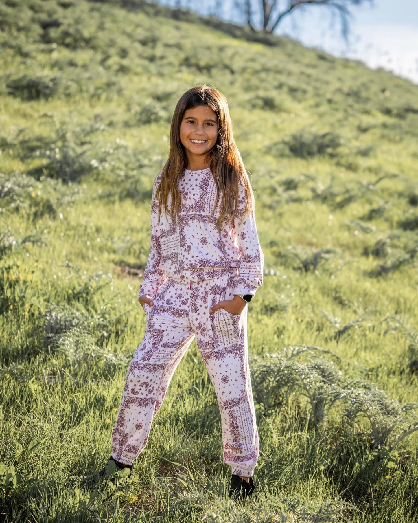 Luna Bandana Hacci Top - Pink Marshmallow