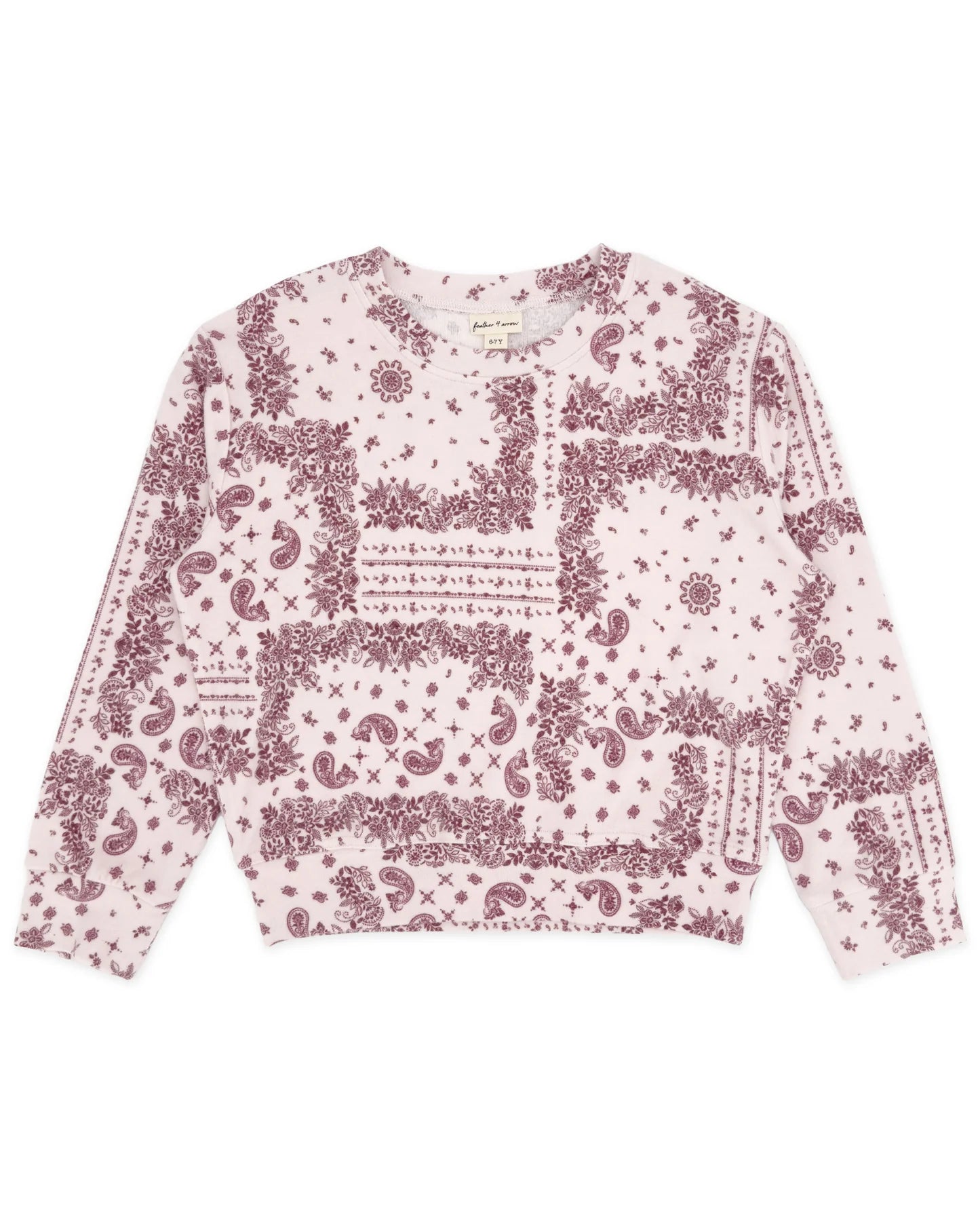Luna Bandana Hacci Top - Pink Marshmallow