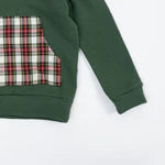 Thimble Shawl Collar Sweatshirt - Evergreen Stewart