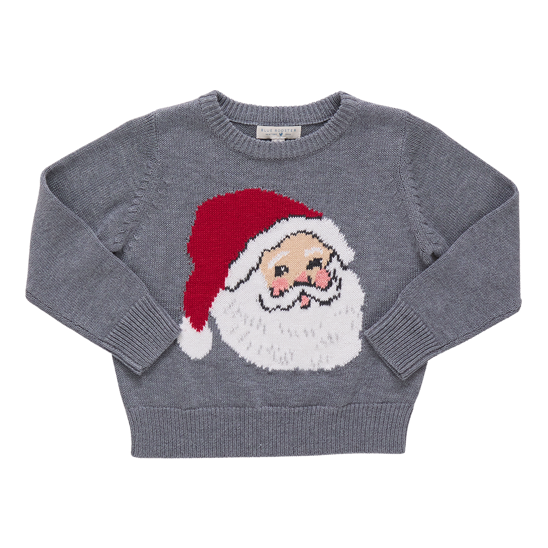 Pink Chicken Boys Oliver Sweater - Santa