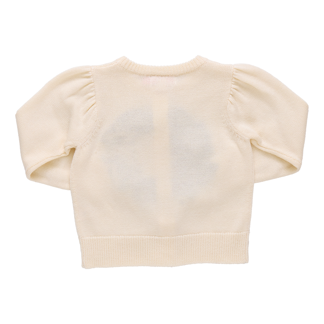 Pink Chicken Girls Constance Sweater - Holiday Wreath