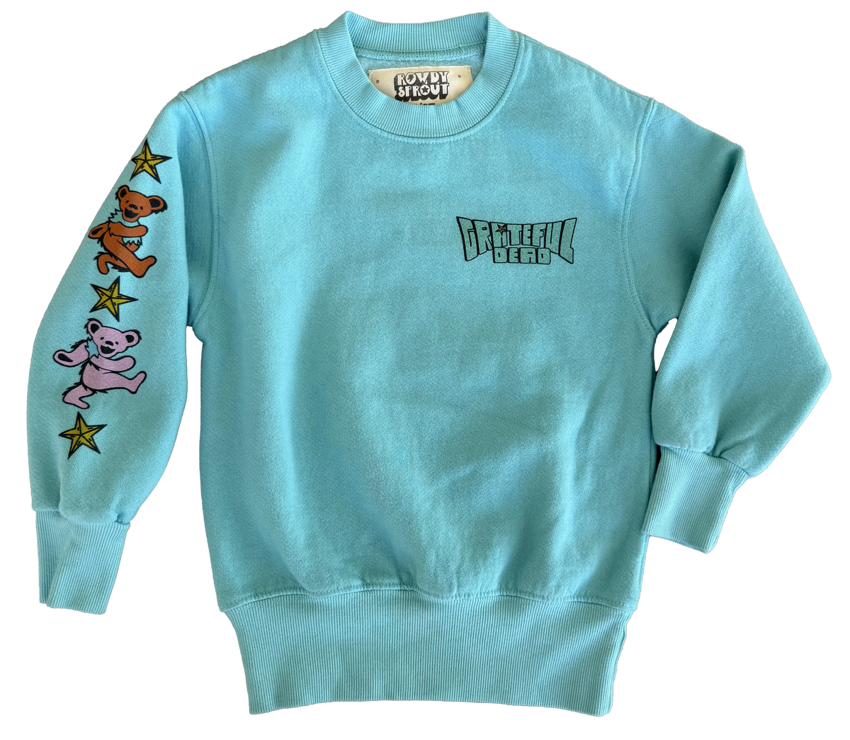 Rowdy Sprout Grateful Dead Cosmic Crewneck - Blue