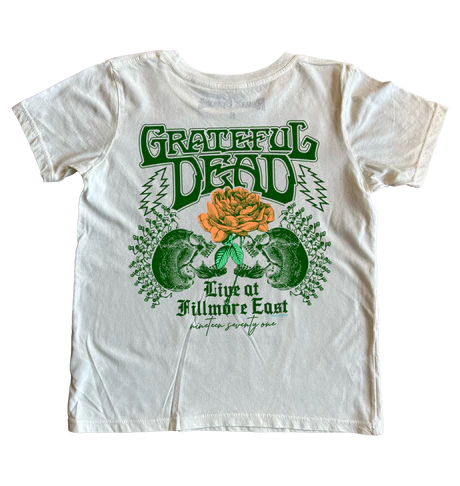 Rowdy Sprout Grateful Dead Live at Filmore Tee