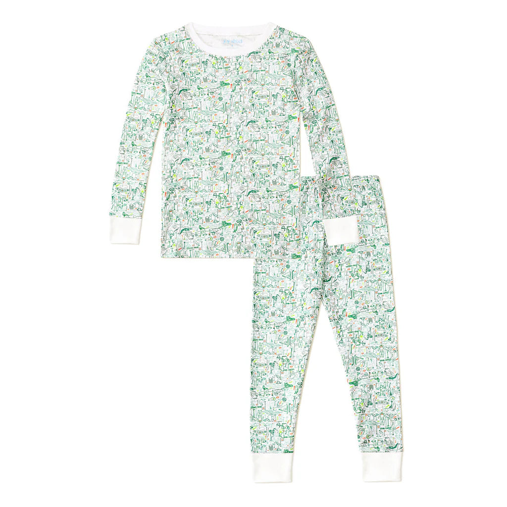 Joy Street Golf Two Piece Kid Pajamas
