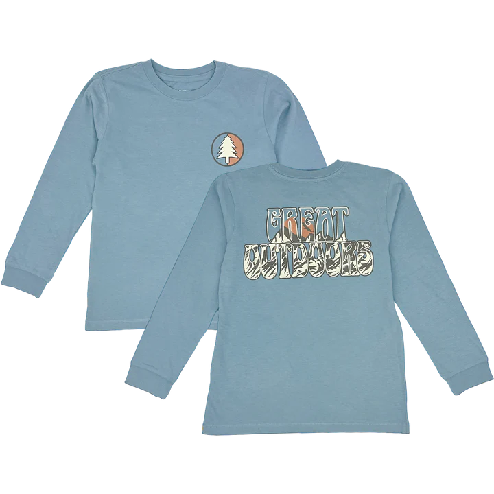 Tiny Whales Great Outdoors Long Sleeve Tee