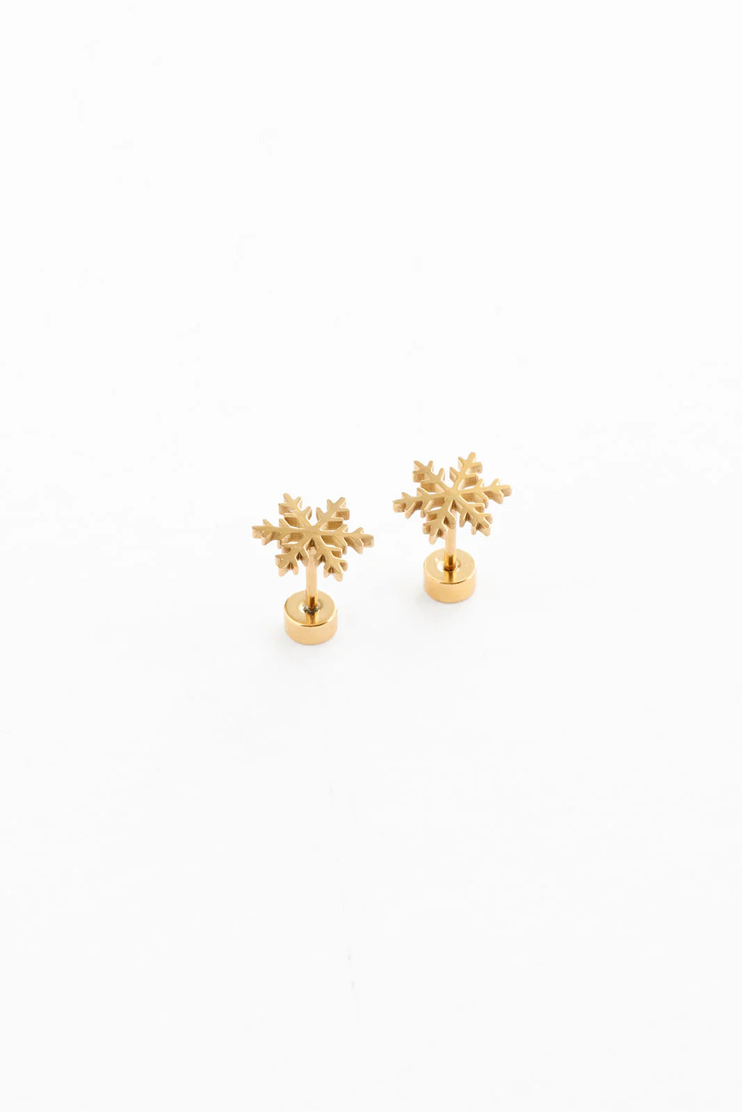 Pip Pop Snowflake Stud Earrings