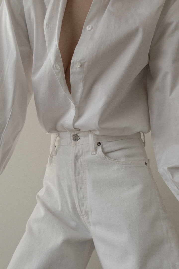 Laude the Label Museo Button Up - White