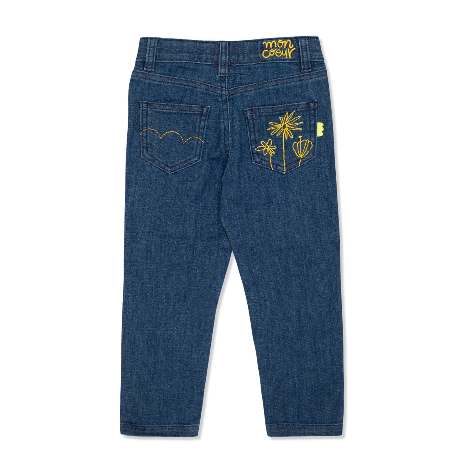 Mon Coeur Flower Pocket Kid Jeans