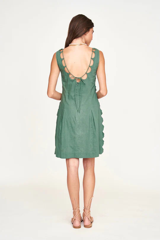 MIRTH Barcelona Short Dress - Laurel