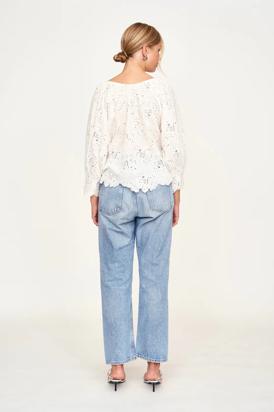 MIRTH Seville Top - White Eyelet