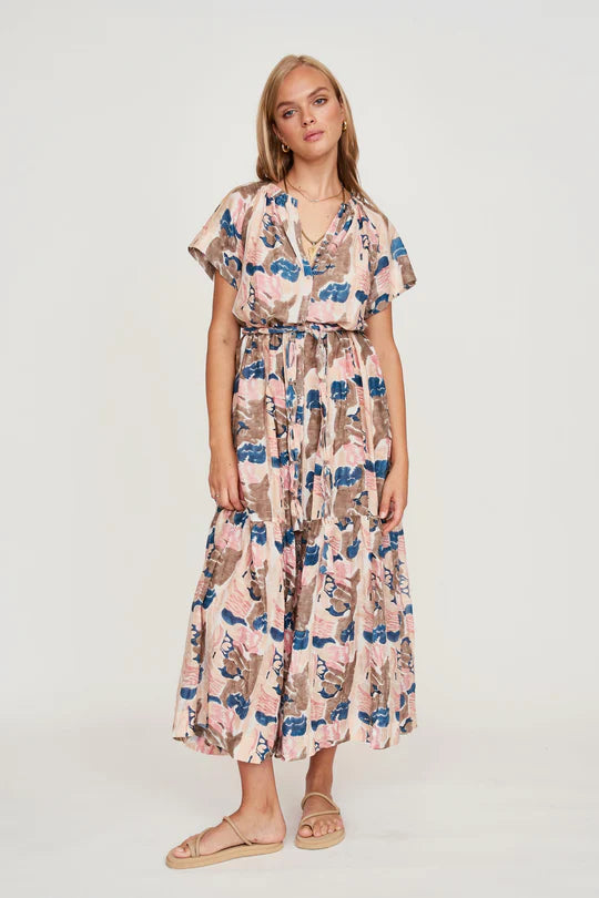 MIRTH Vienna Maxi Dress in Reef - Shortcake