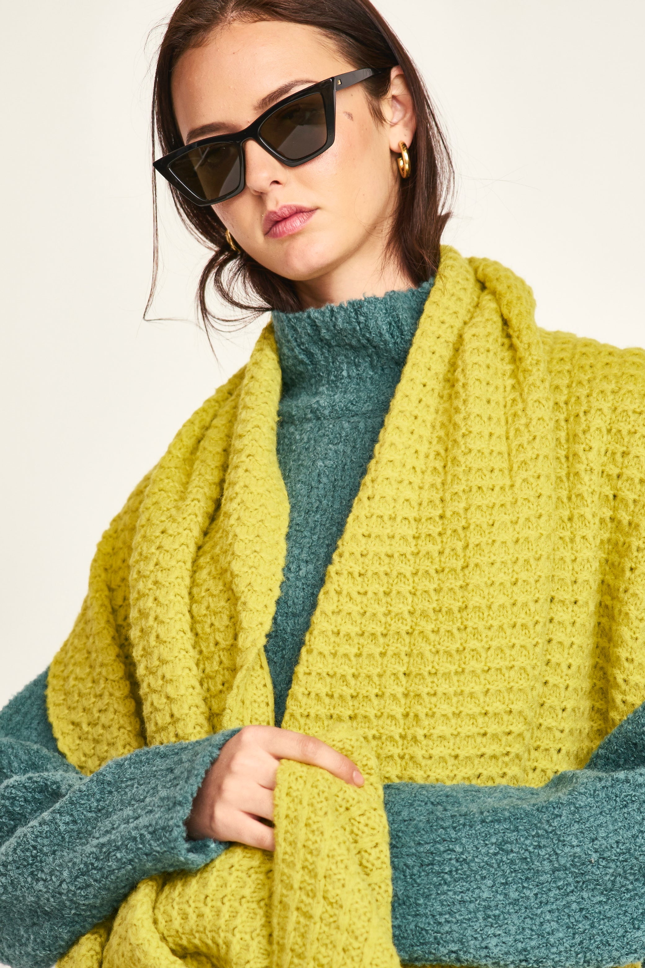 MIRTH Oversized Scarf - Citronelle