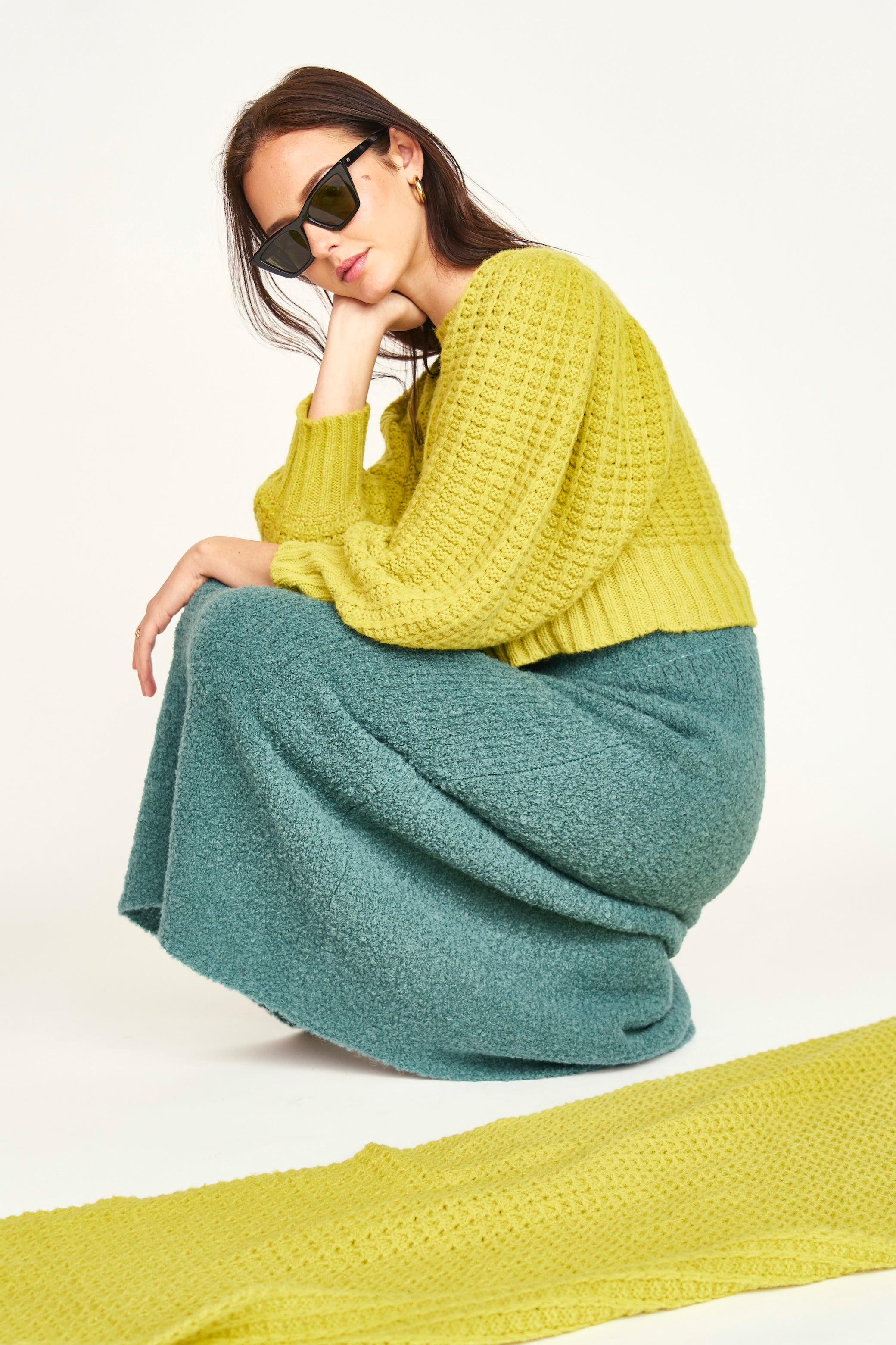 MIRTH Oversized Scarf - Citronelle