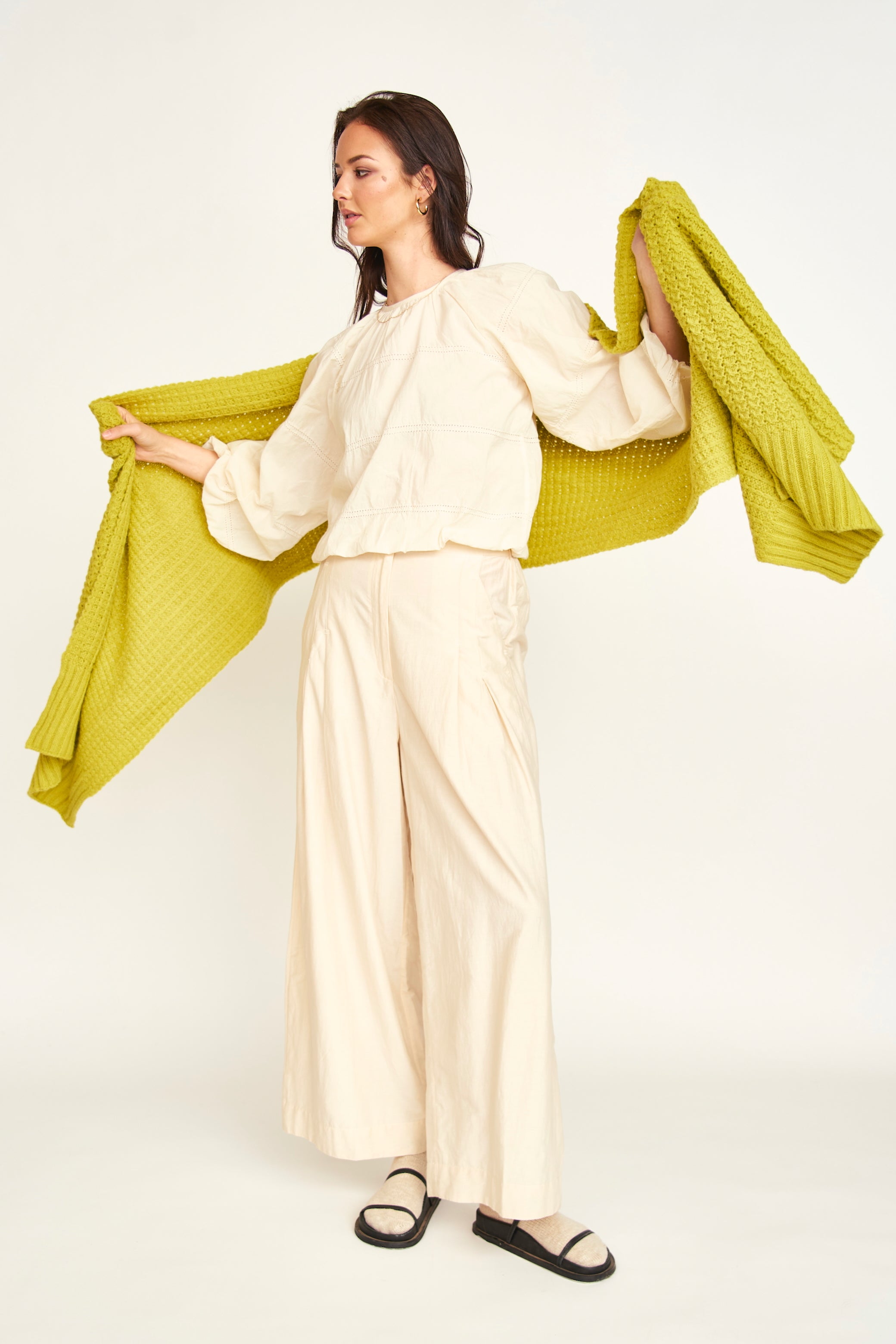 MIRTH Oversized Scarf - Citronelle