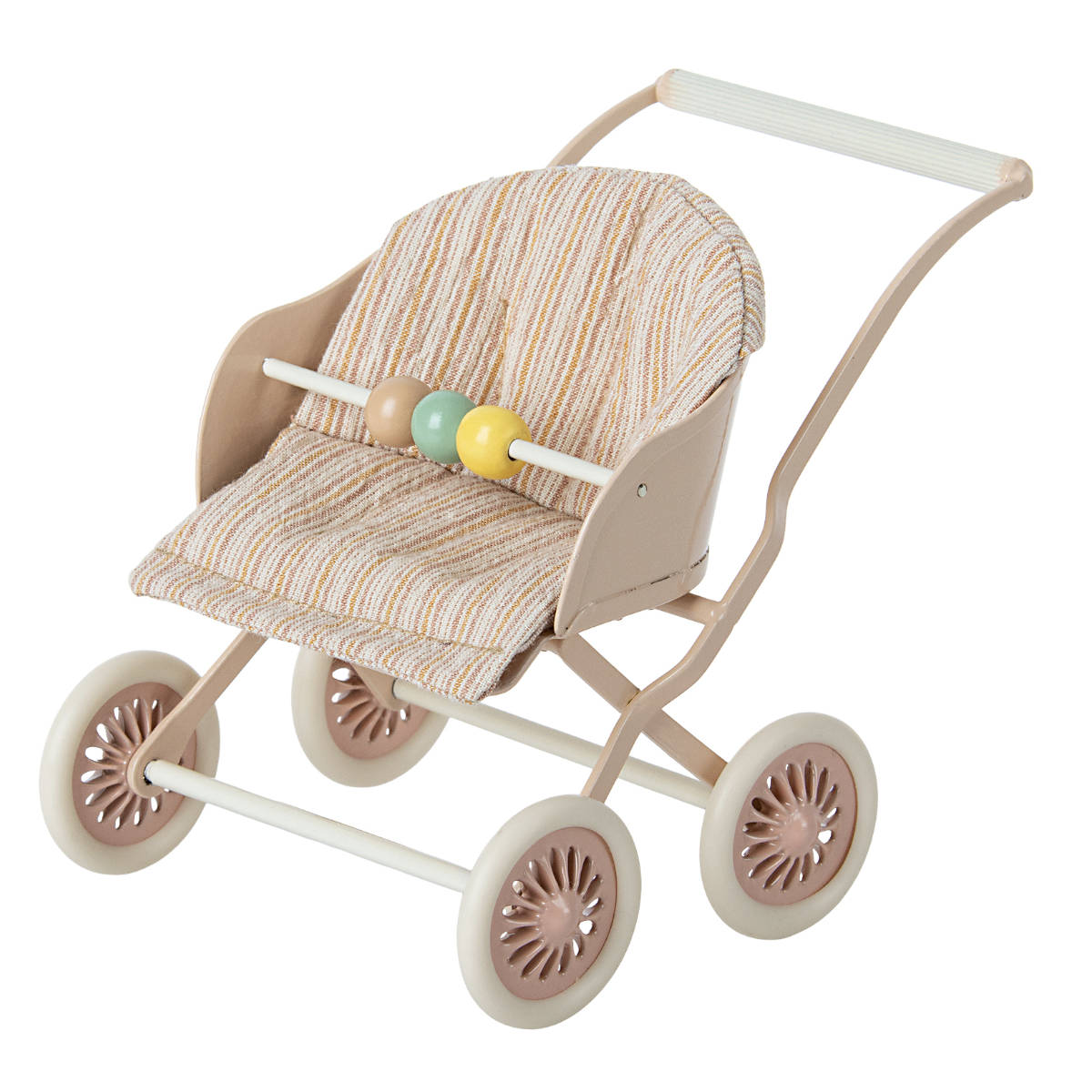 Maileg Stroller - Baby Mice - Rose