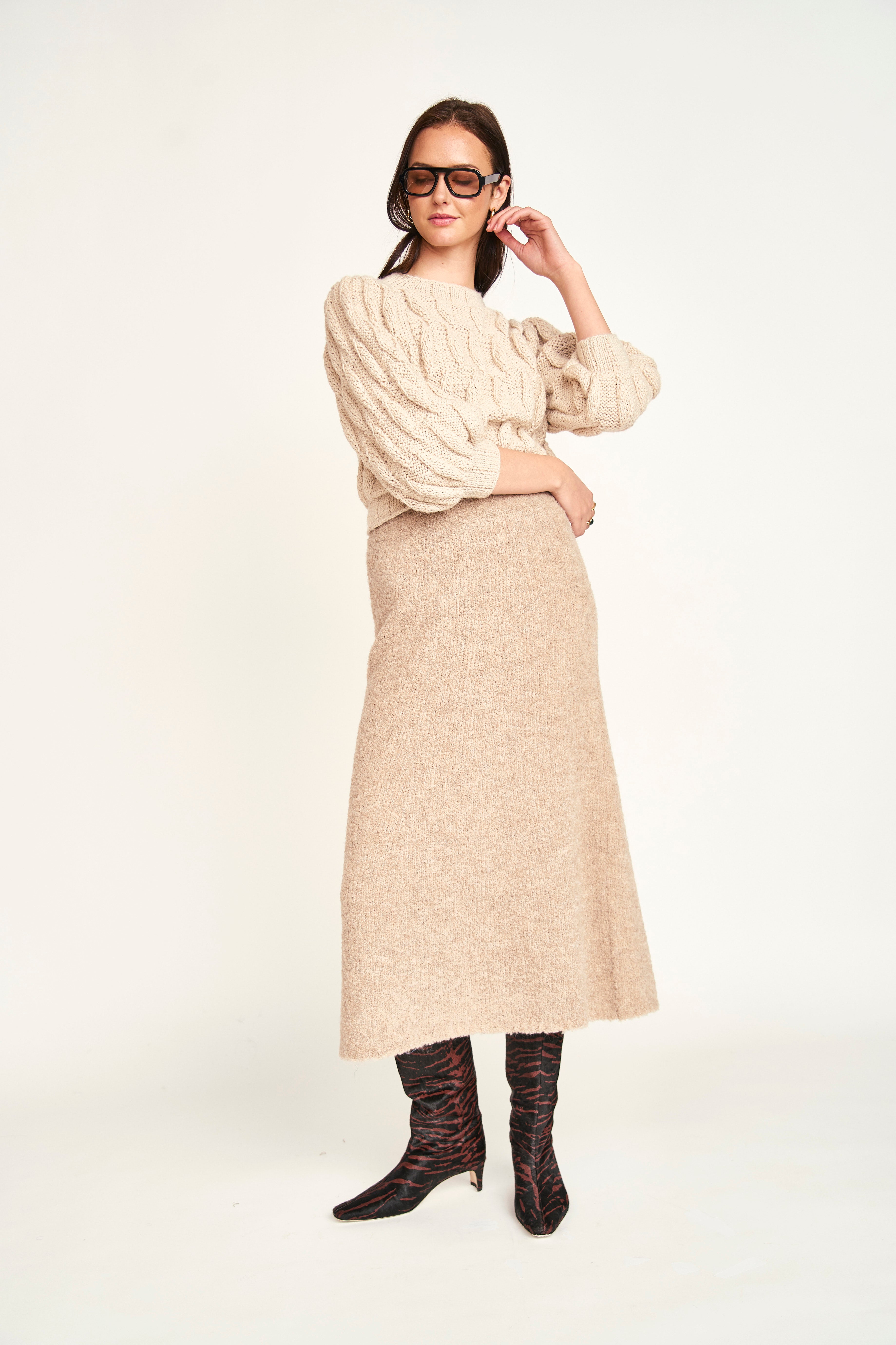 MIRTH Estes Skirt - Graham Cracker