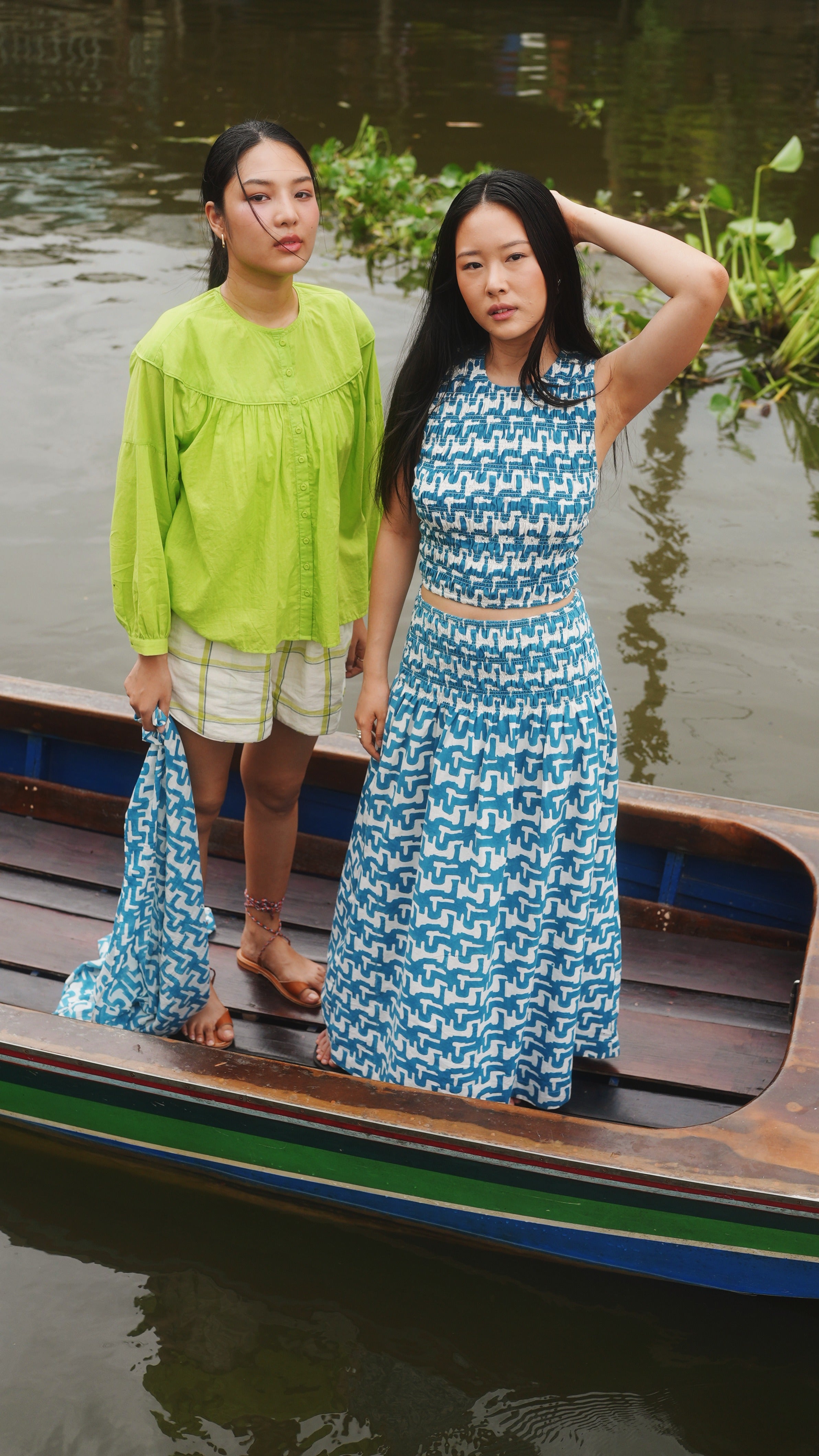 MIRTH Oslo Blouse - Key Lime