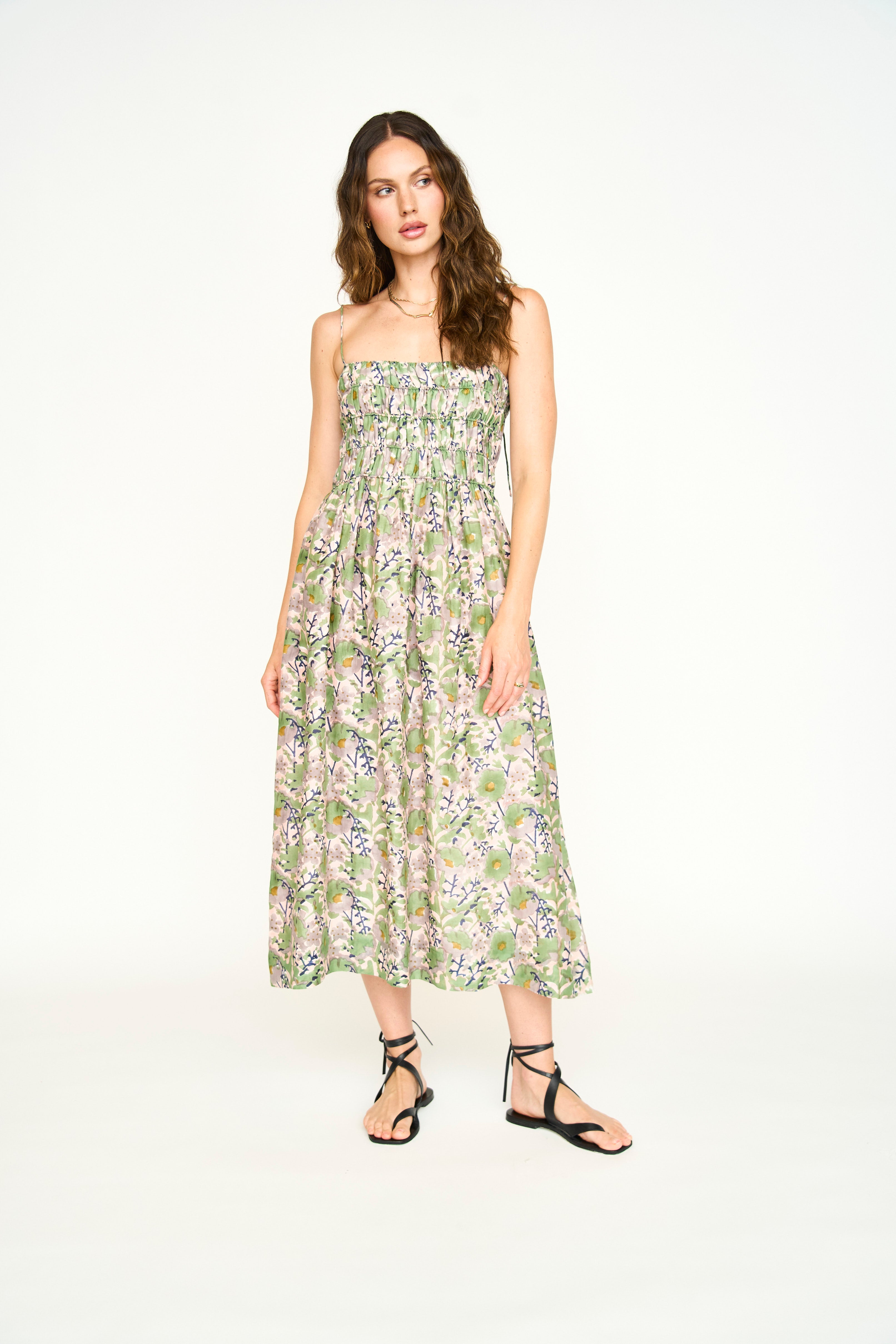 MIRTH Puglia Dress - Lavender Bloom