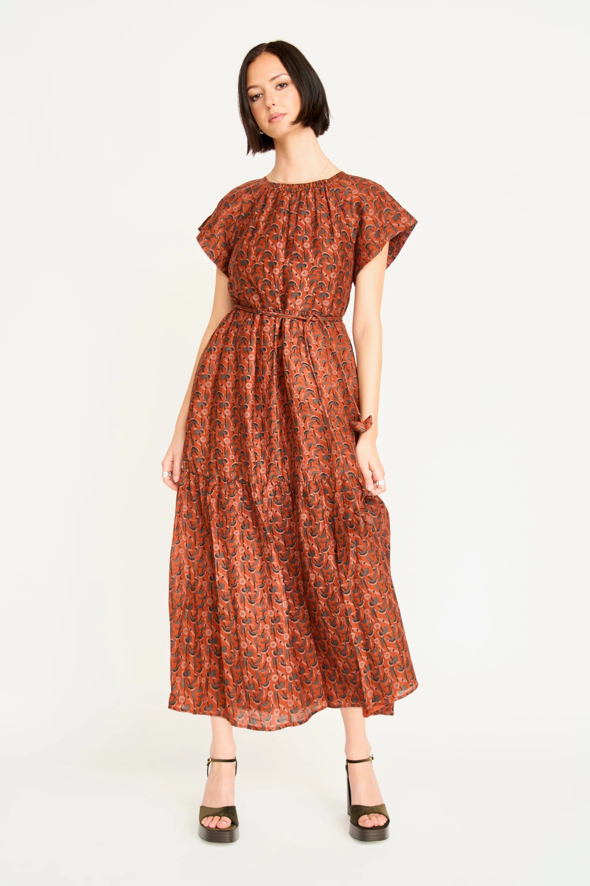 MIRTH Vienna Dress - Amber Cattail
