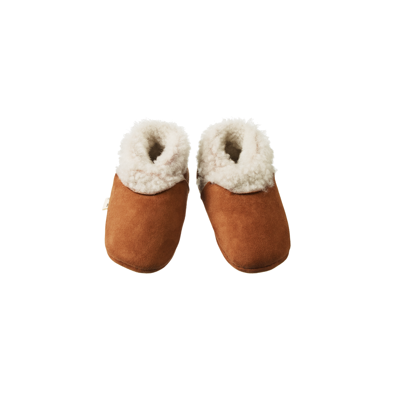 Nature Baby Lambskin Booties - Cinnamon