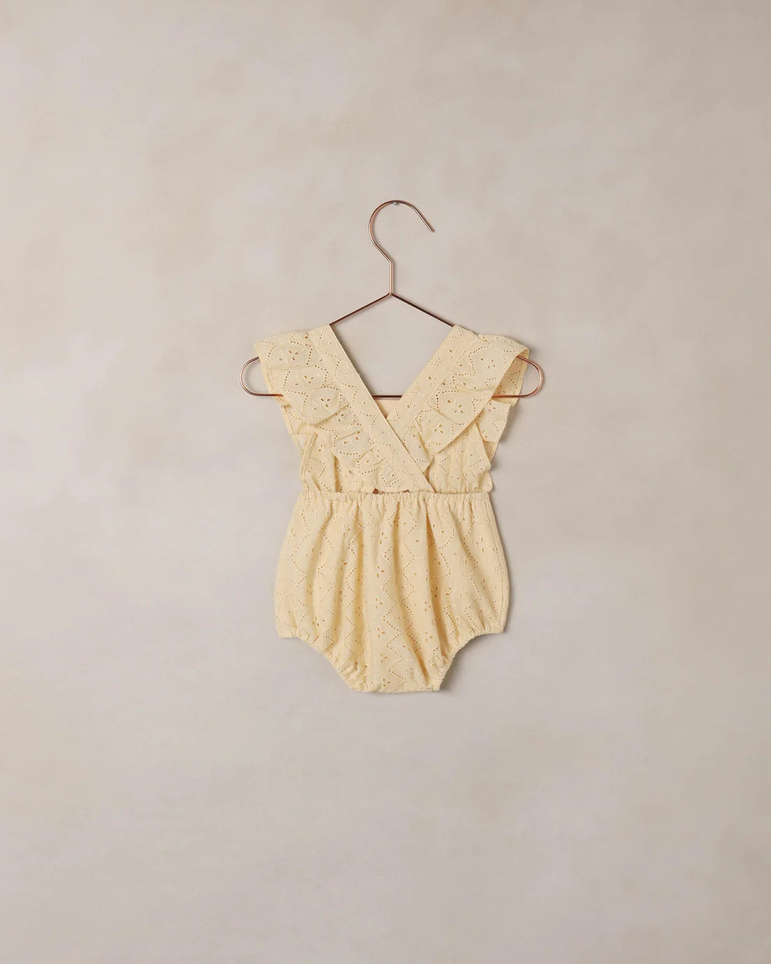 Noralee Lucy Romper - Lemon