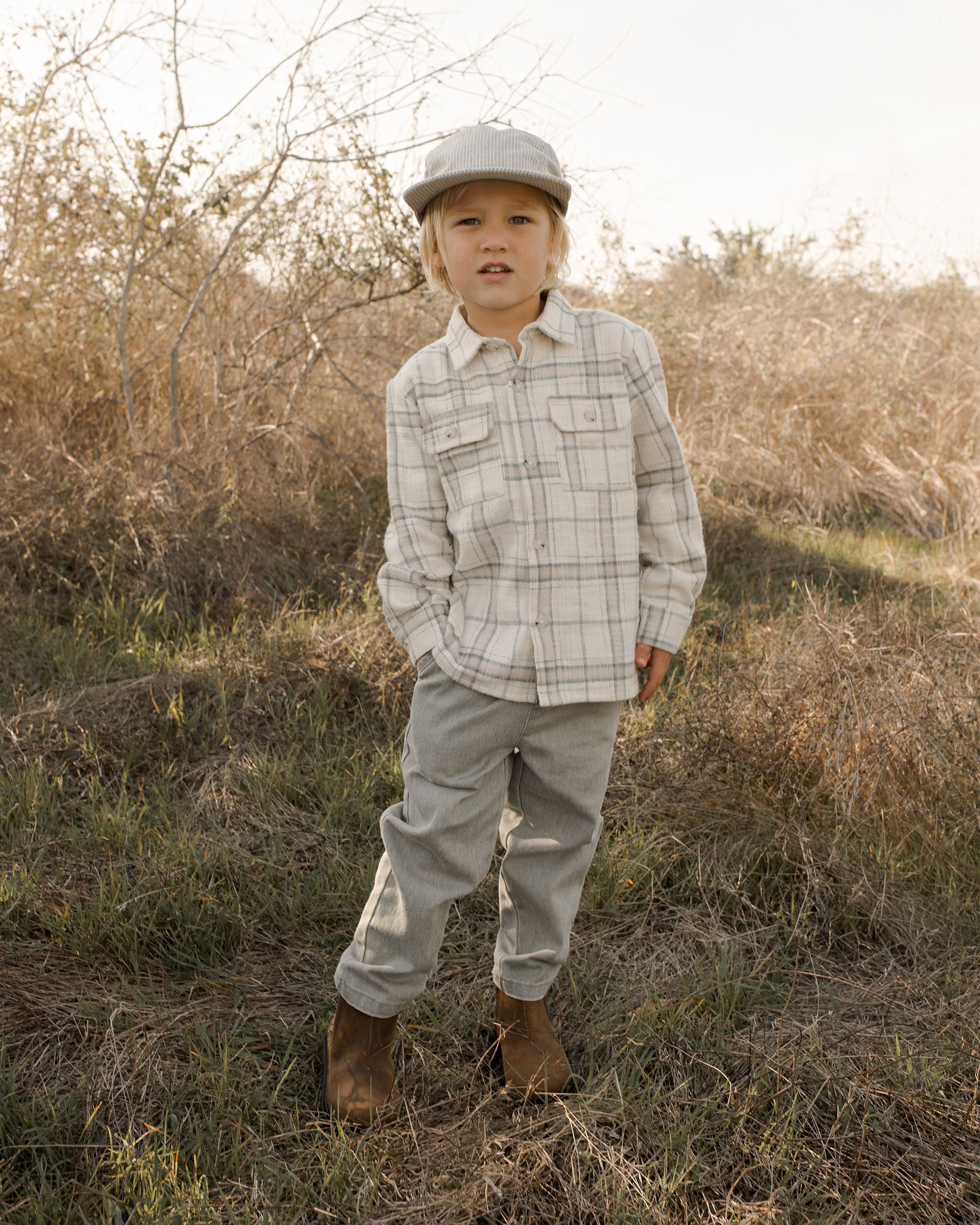 Rylee + Cru Ryder Pant - Washed Laurel