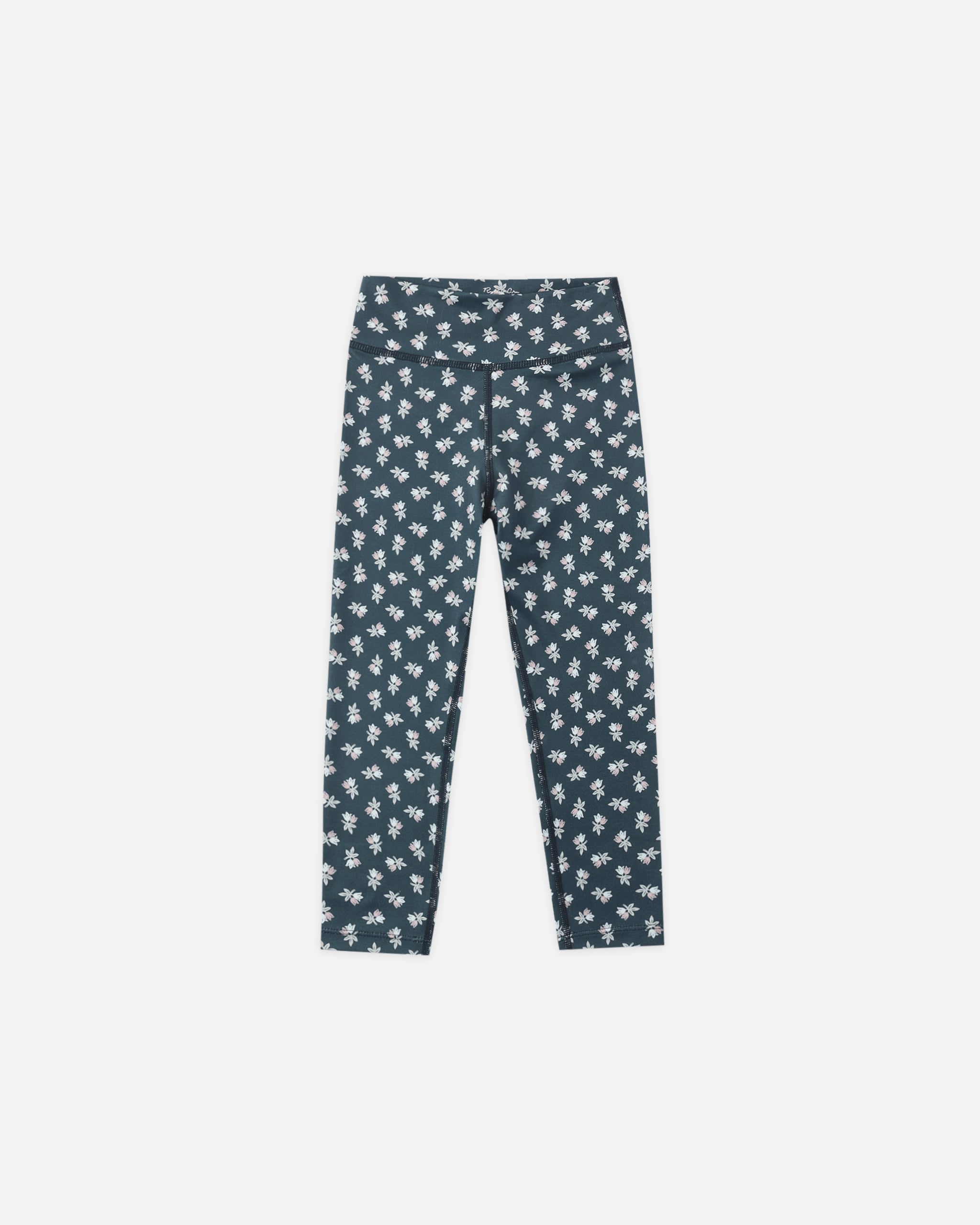 PLAY by Rylee + Cru Basic Legging - Blue Blooms