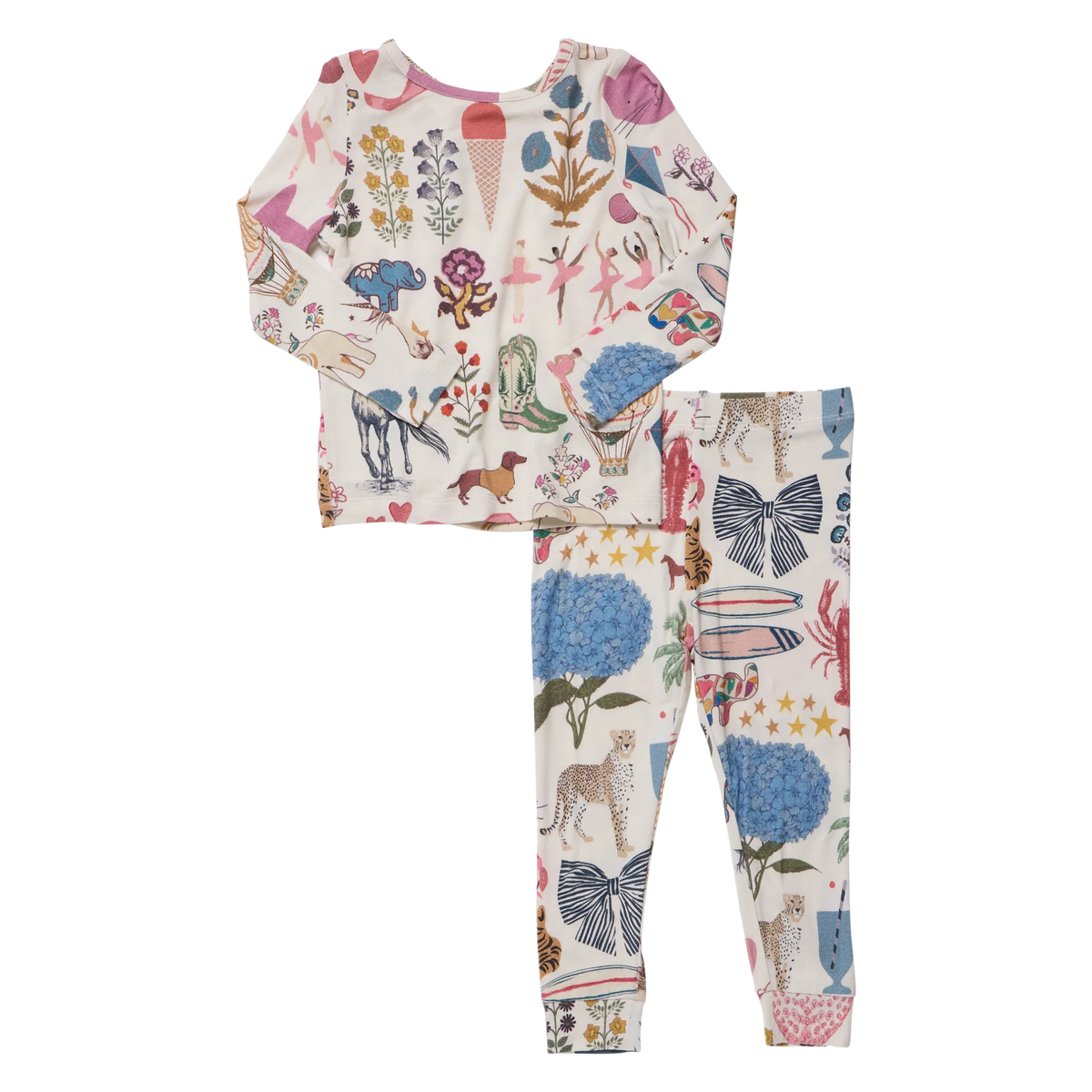 Pink Chicken Kids Bamboo PJ Set - 20th Anniversary!