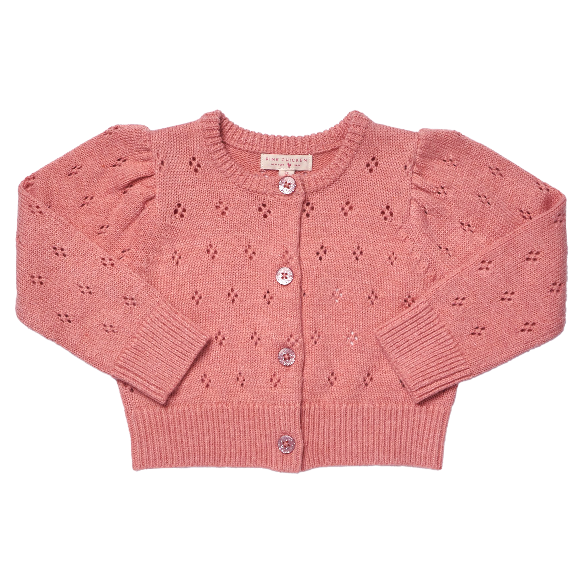Pink Chicken Girls Connie Sweater - Pink