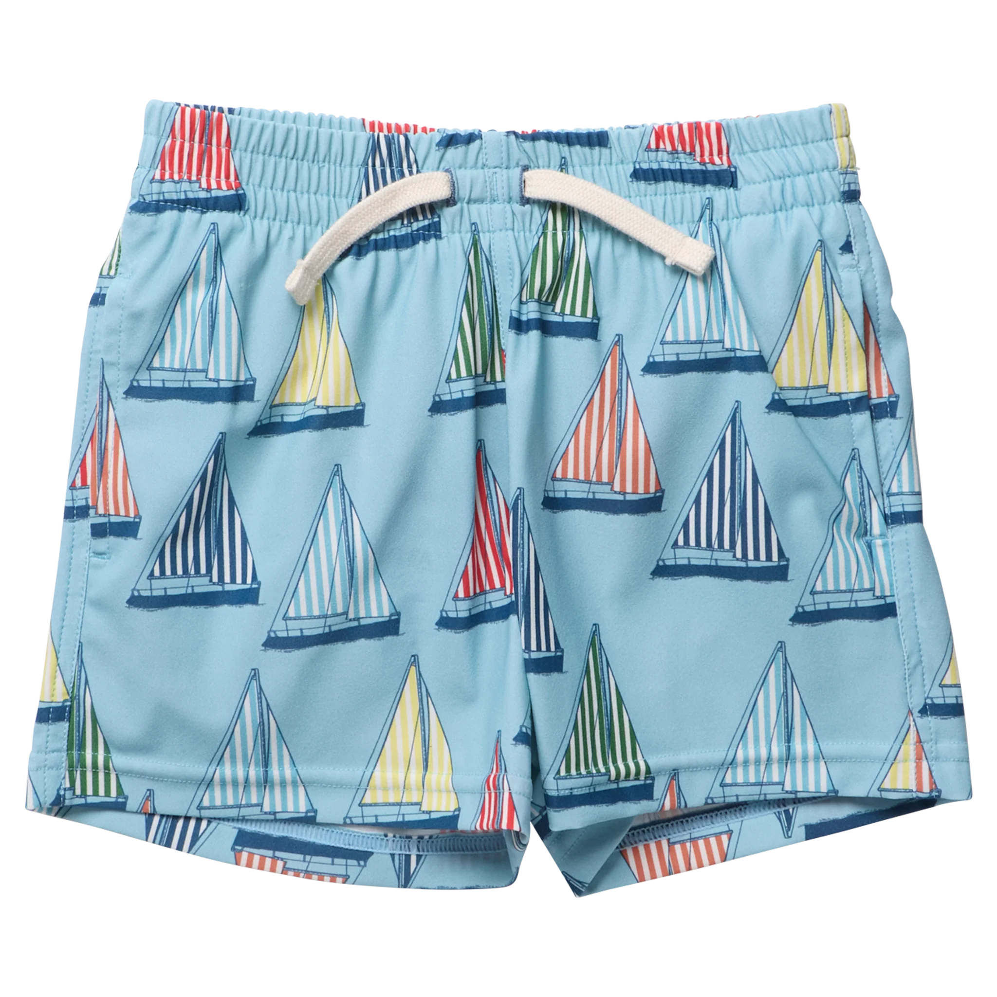 Pink Chicken Boys Swim Trunk - Blue Regatta