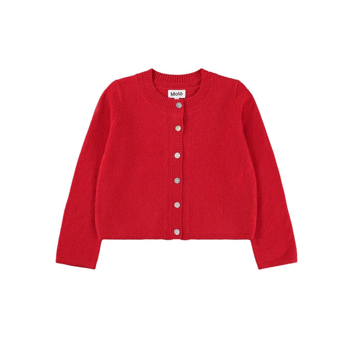 Molo Giovanna Cardigan - Ruby Red