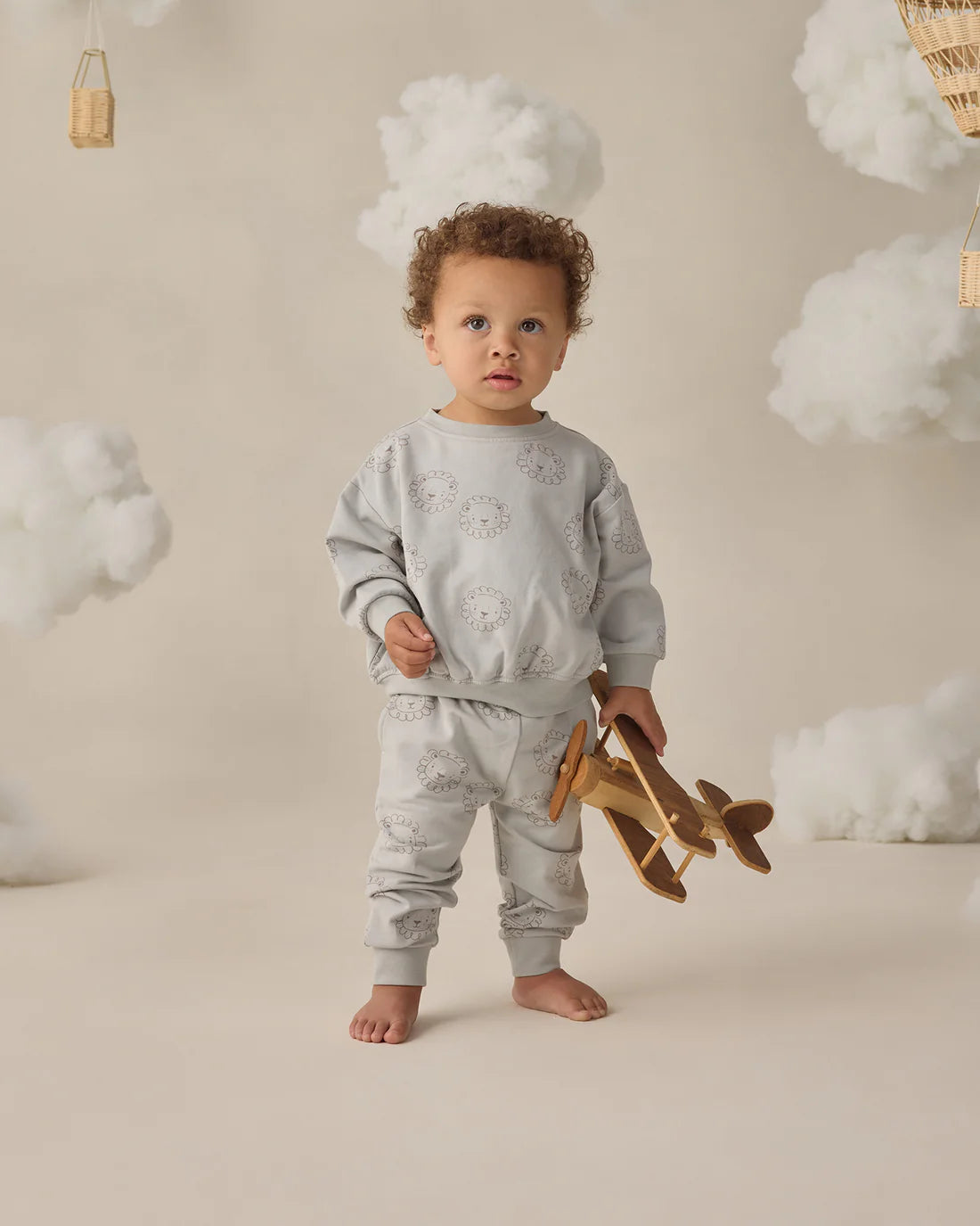 Quincy Mae Relaxed Sweatshirt - Lions