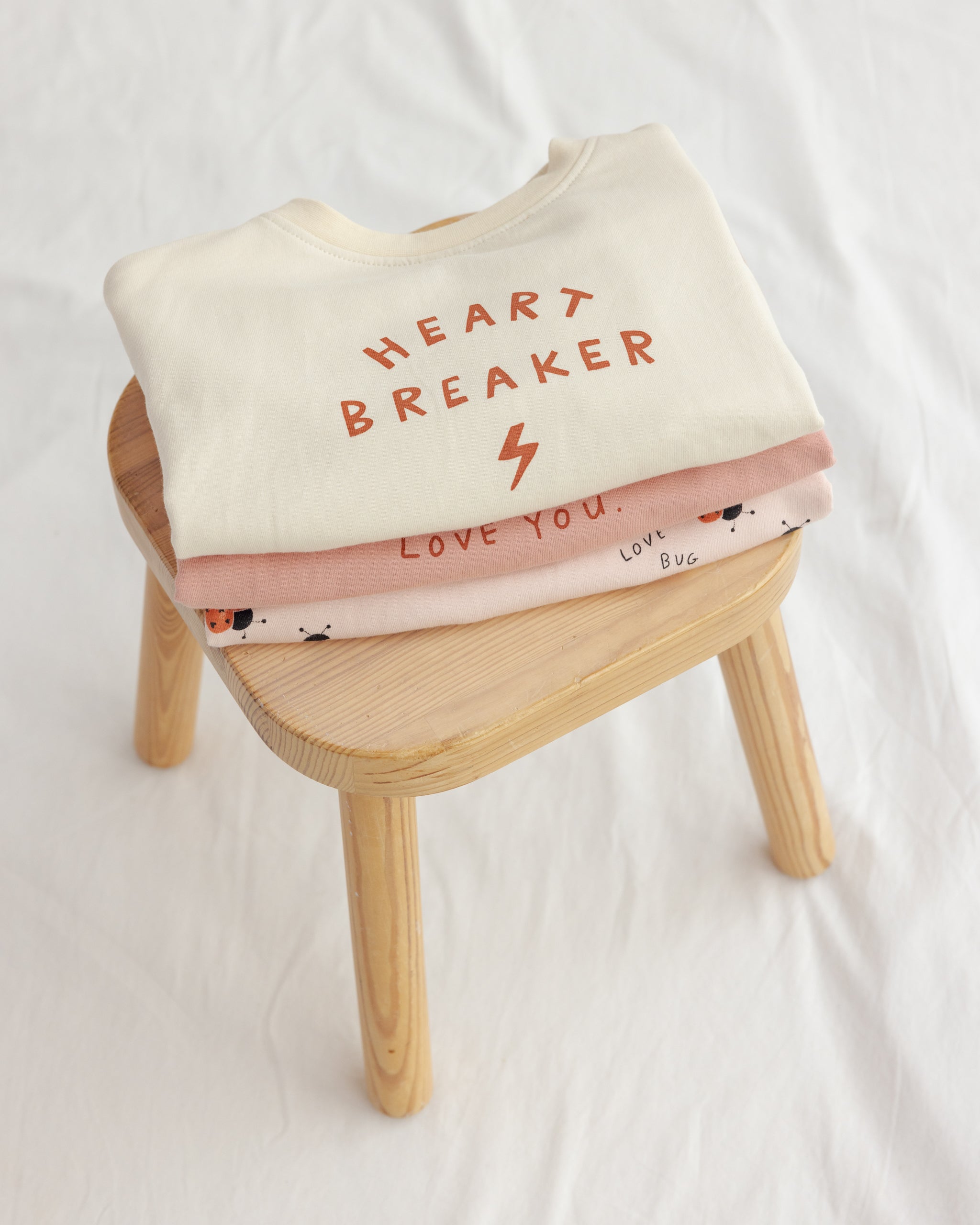 Quincy Mae Relaxed Sweatshirt - Heart Breaker