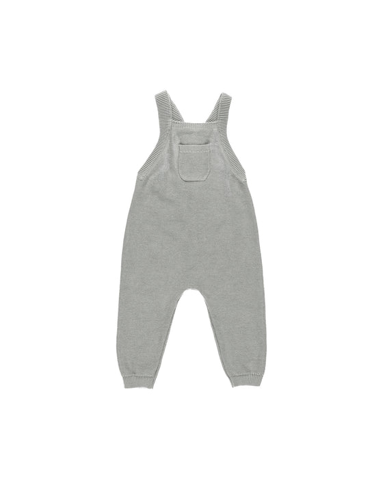 Quincy Mae Knit Overall - Dusty Blue