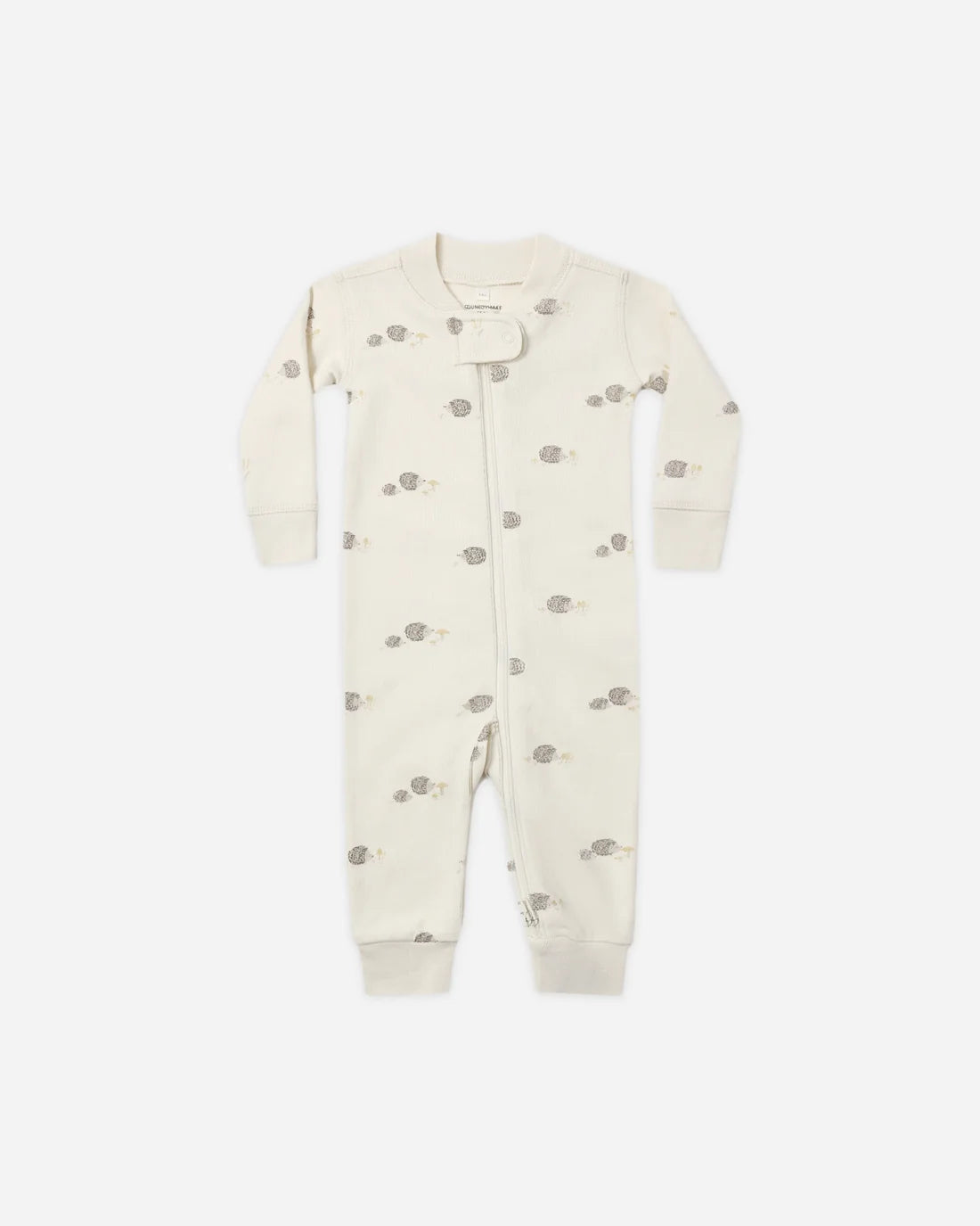 Quincy Mae Zip Long Sleeve Sleeper - Hedgehog