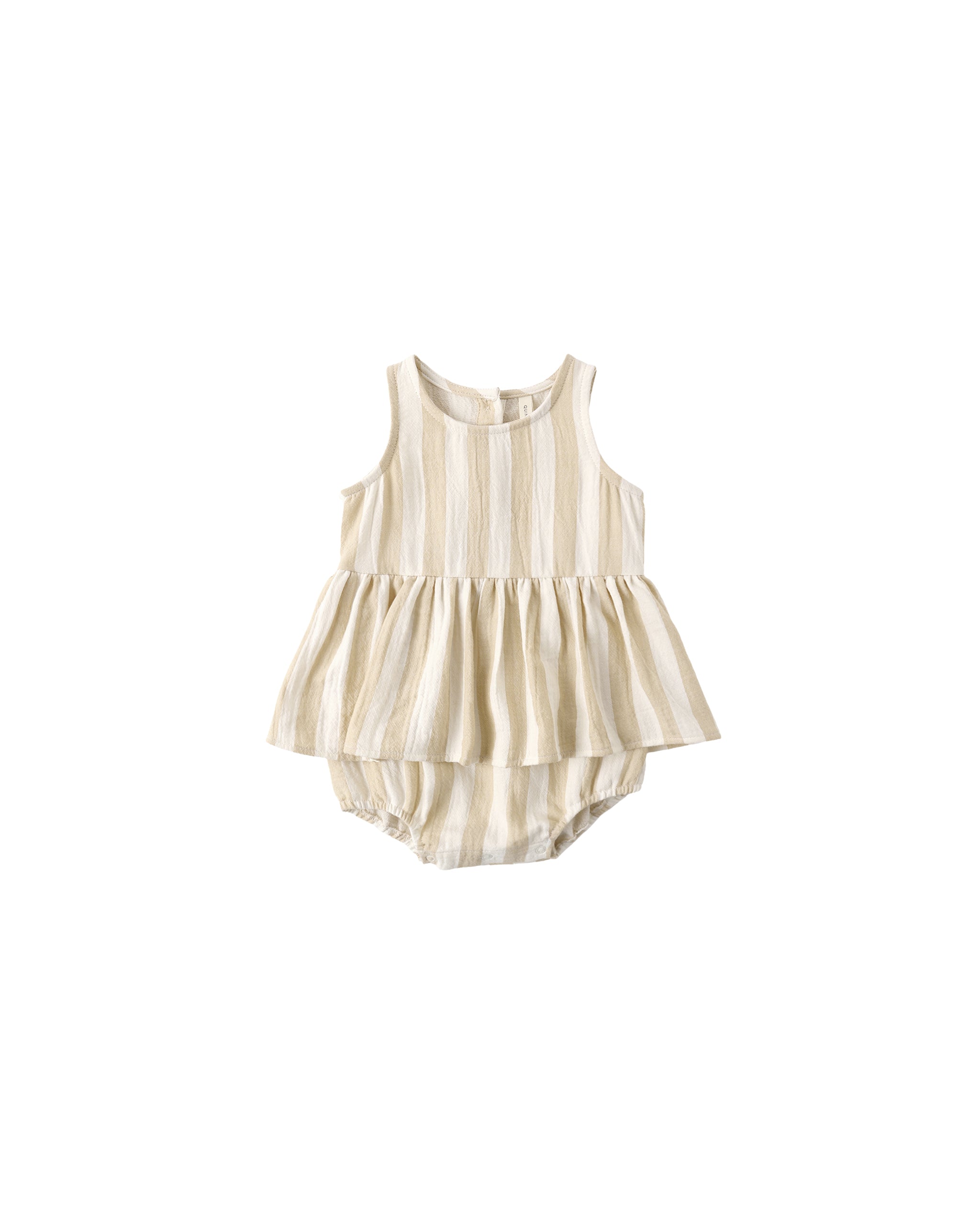 Quincy Mae Skirted Tank Romper - Summer Stripe